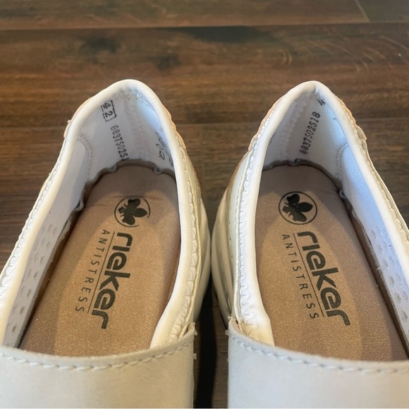 Rieker Women's L32B5 Nikita Shoe Color: Ginger/Offwhite/Apricot Size 42 - Picture 6 of 10